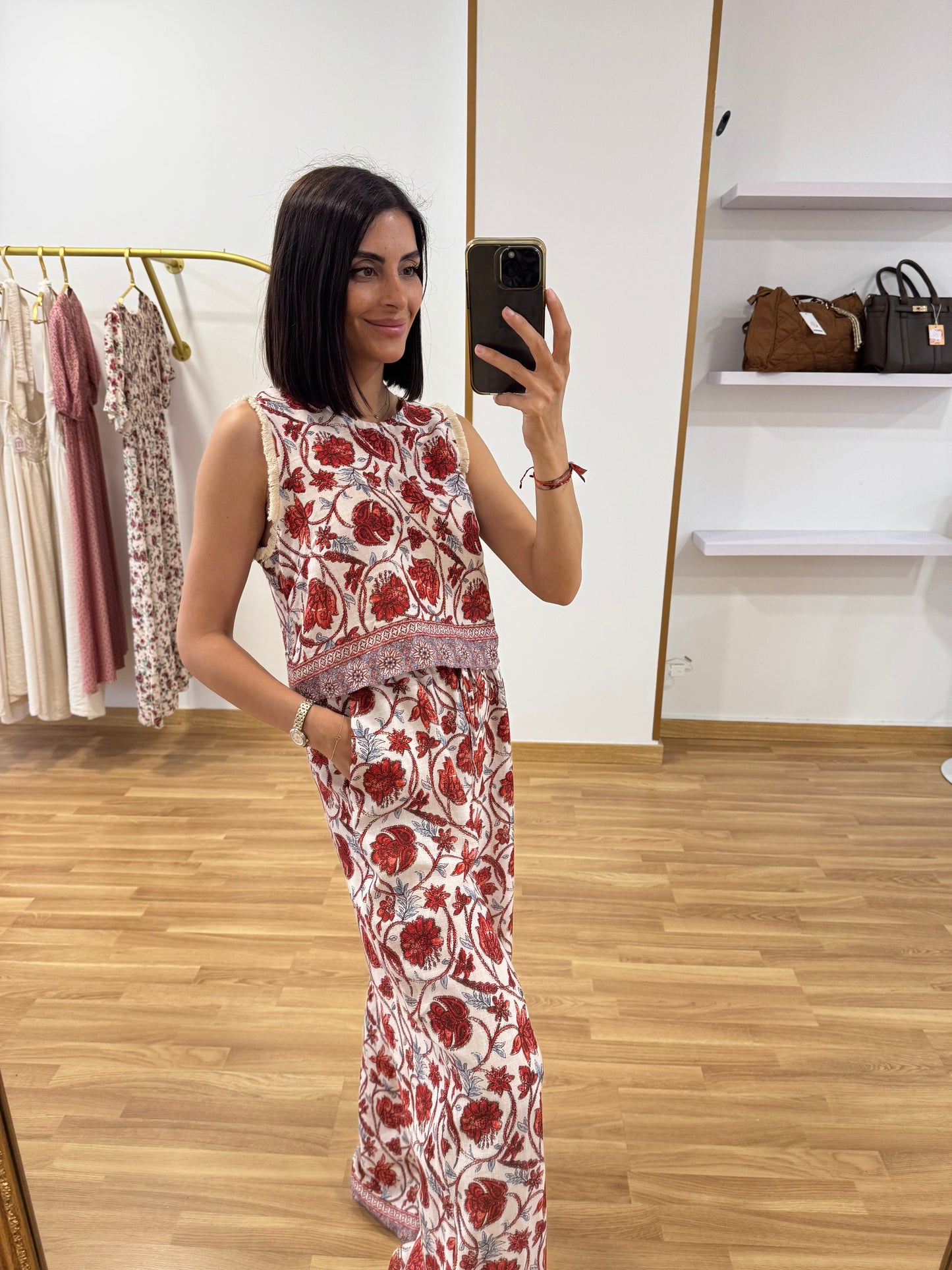 Conjunto Martina rojo