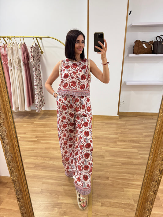 Conjunto Martina rojo