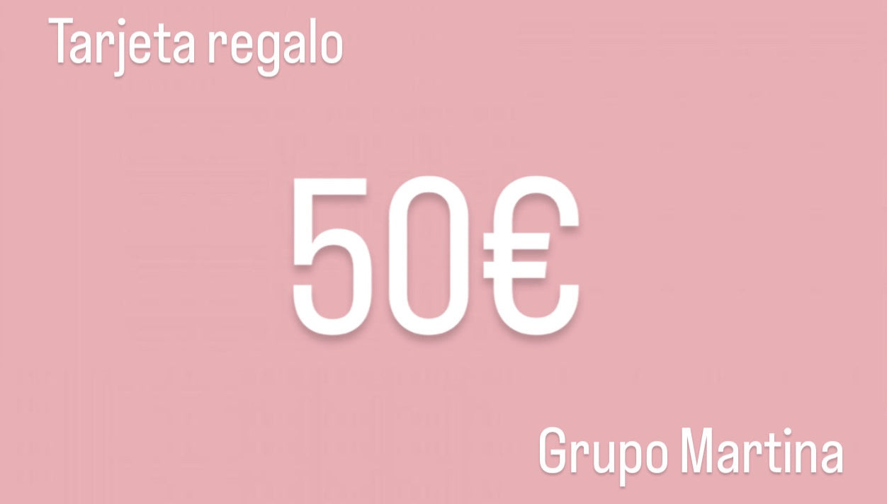 Tarjeta regalo 50€