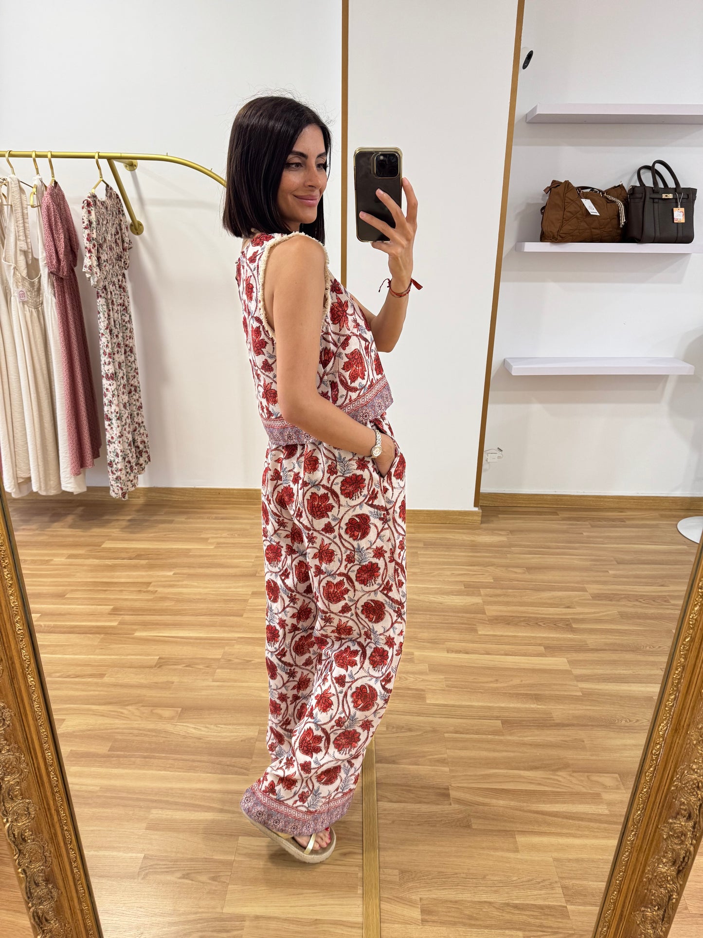 Conjunto Martina rojo